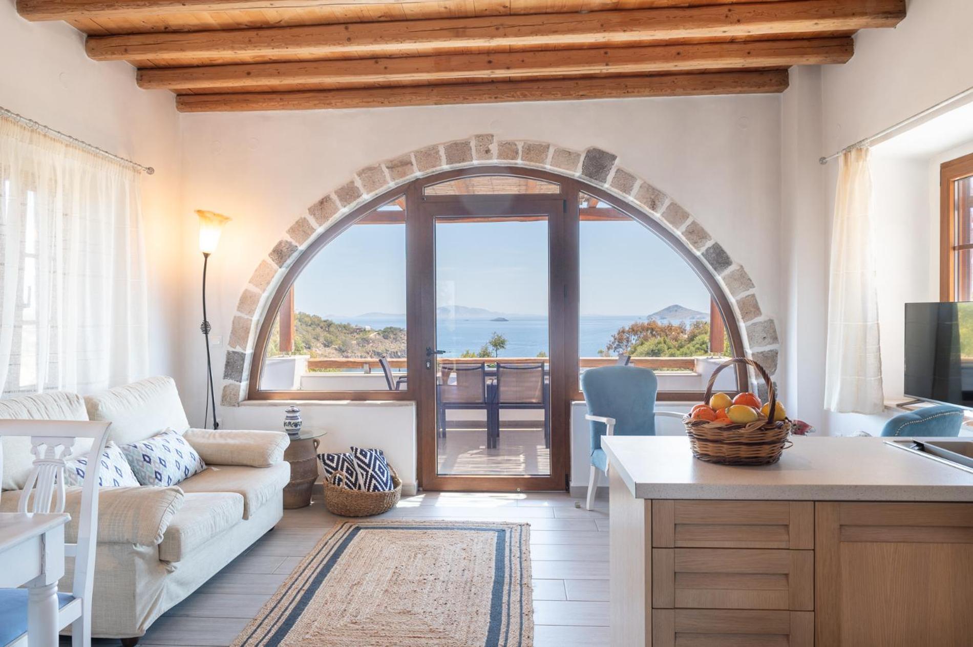 Вилла Blue Vista Patmos Скала Экстерьер фото